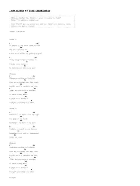 TIME IN CHORDS by Yeng Constantino @ Ultimate.